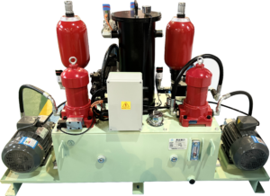 Non standard gantry hydraulic system